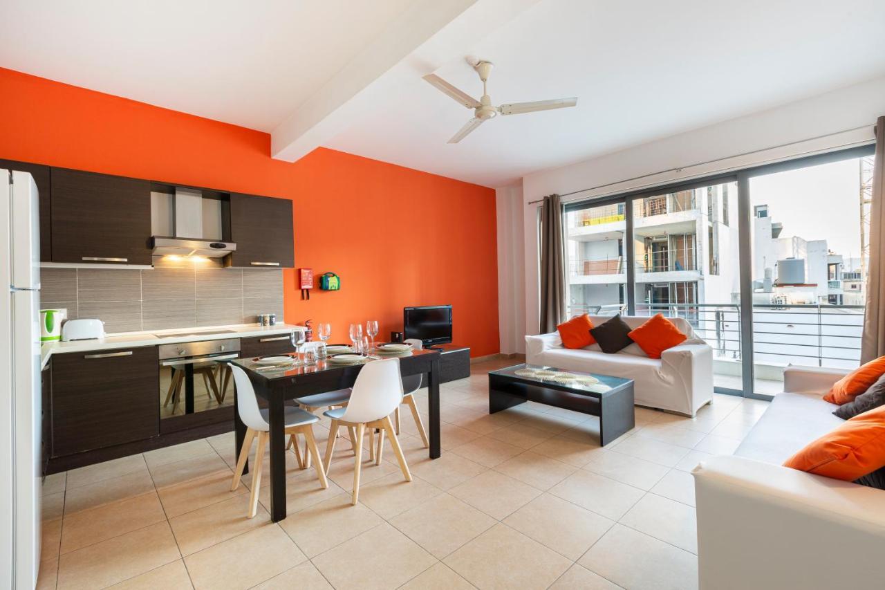Lovely, Spacious High Floor Apt In Central Pv & Ac By 360 Estates Saint Julian's Ngoại thất bức ảnh